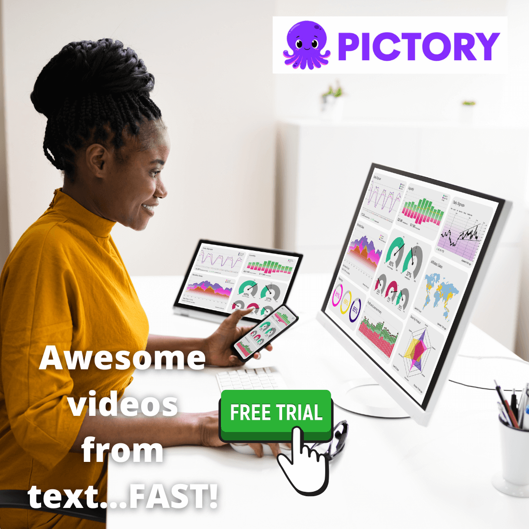 Pictory AI interface screenshot