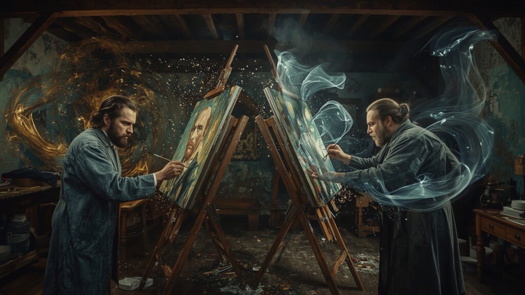 Visual representation of Leonardo AI vs Imagine Art – creative AI tools in a head-to-head comparison