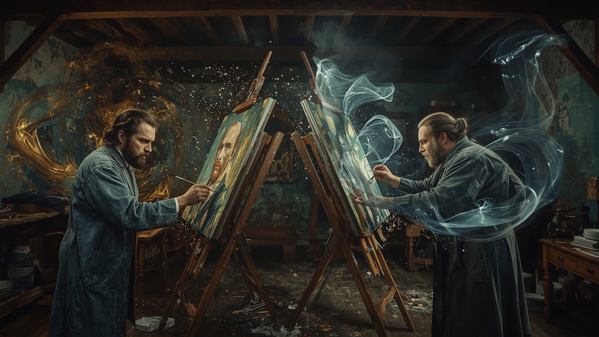 Hyperrealistic AI artwork by Leonardo or Imagine Art